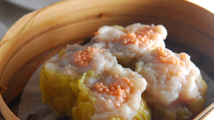 Steamed prawn dumplings at Star Capital Seafood Restaurant, $12.80 for four