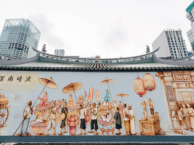 Thian Hock Keng Mural by Yip Yew Chong Thian Hock Keng Mural by Yip Yew Chong