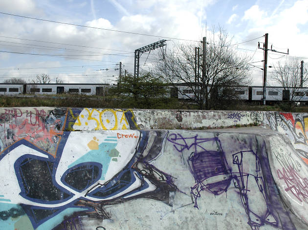 Tottenham Skatepark Markfield Road BMX