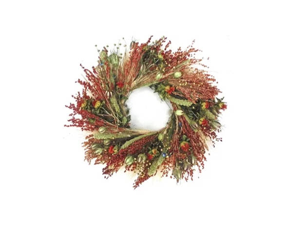 Joss & Main Fall Grasslands Wreath Joss & Main Fall Grasslands Wreath