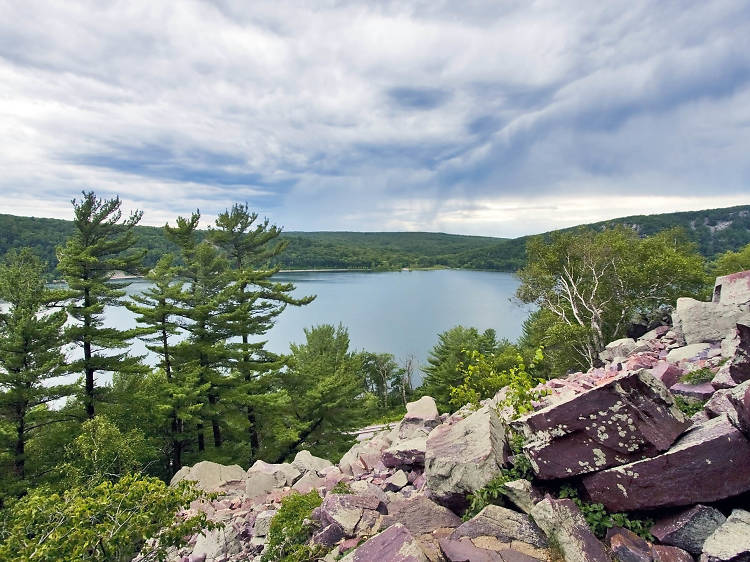 Wisconsin: Sit on a bluff in Devil’s Lake State Park