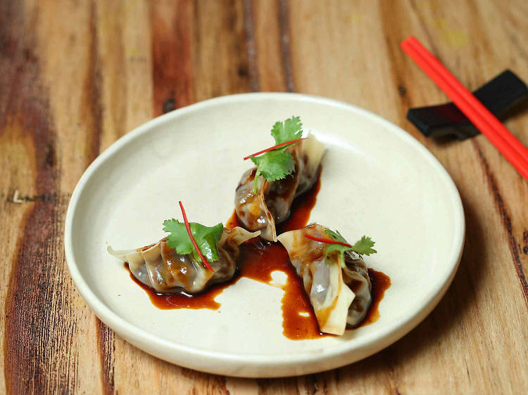 Oxtail dumplings at Annam, $13