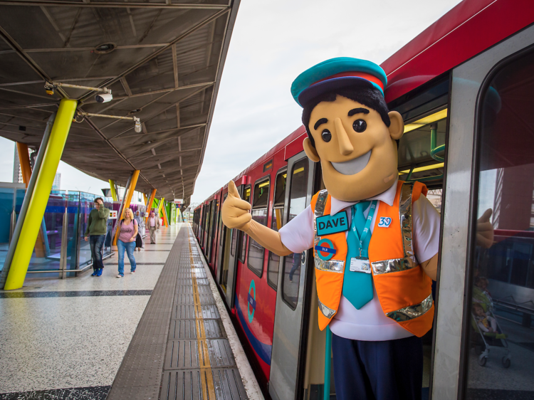 A big day out on the DLR...