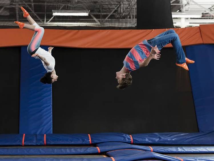 Trampoline parks in NYC (and beyond)