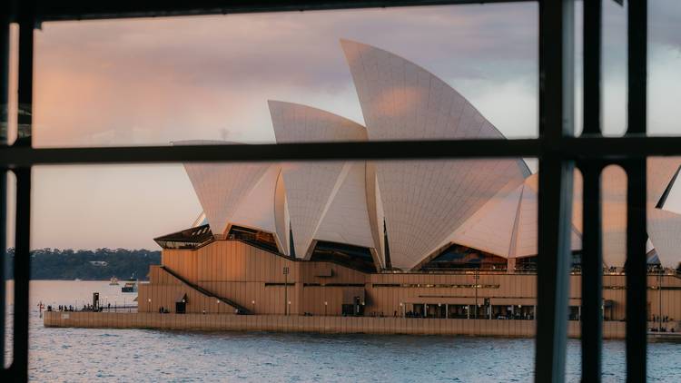 View of sydney Opera House at Quay Sydney
