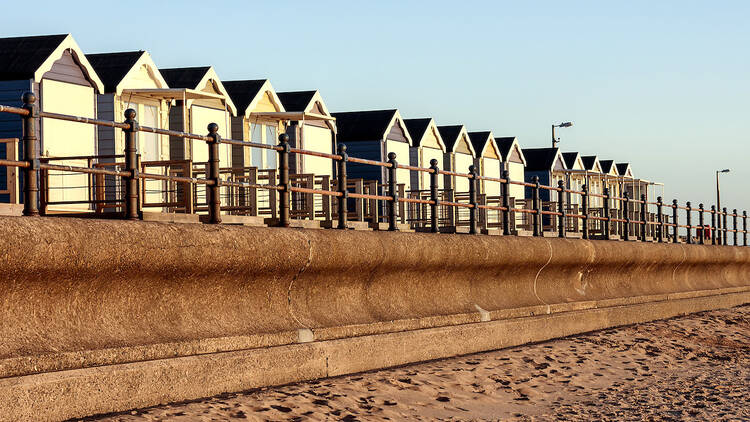 St Annes beach huts