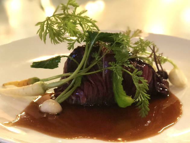 Wagyu beef cheek at Lot One Wagyu beef cheek at Lot One
