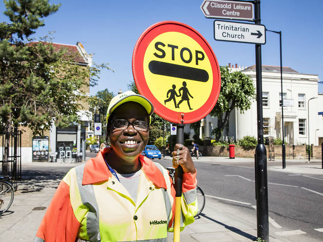 Donna Thorpe lollipop lady TYOK Donna Thorpe lollipop lady TYOK