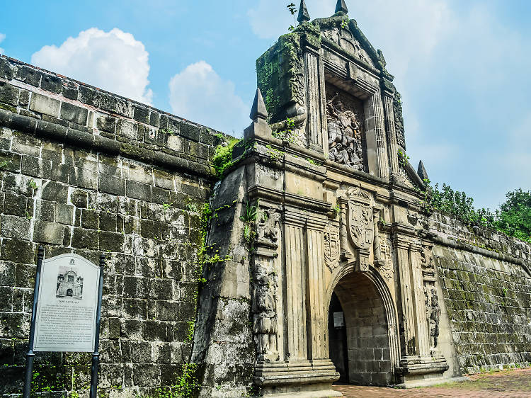 The walled city of Intramuros