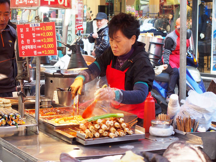 Gwangbokdong Food Street