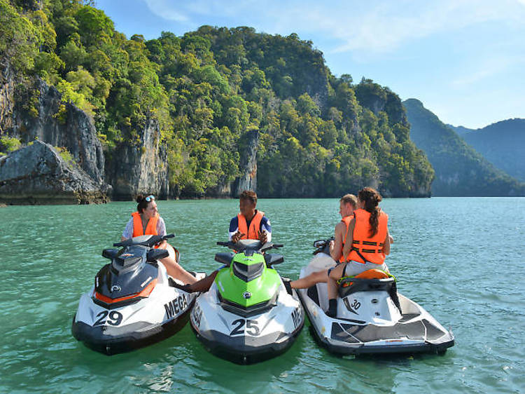 Jet ski tour