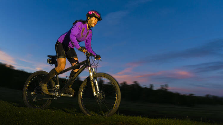 Cathkin Braes mountain bike trails 