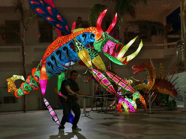 Los alebrijes iluminados regresan a la Alameda Central Los alebrijes iluminados regresan a la Alameda Central