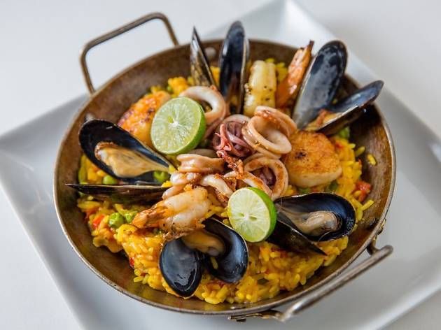 Fig & Olive Paella at Fig & Olive
