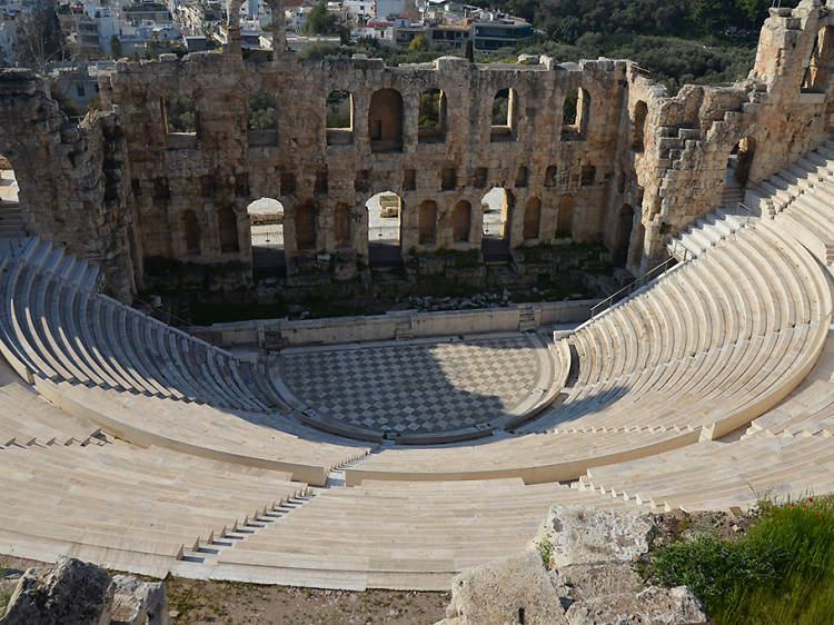 Acropolis and Odeon