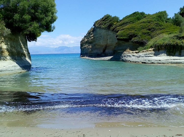 Love Canal in Sidari