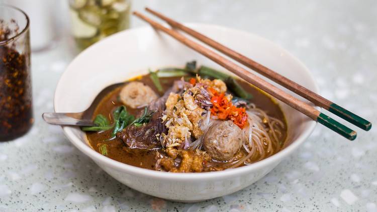 Samsen Wagyu Beef Boat Noodle 