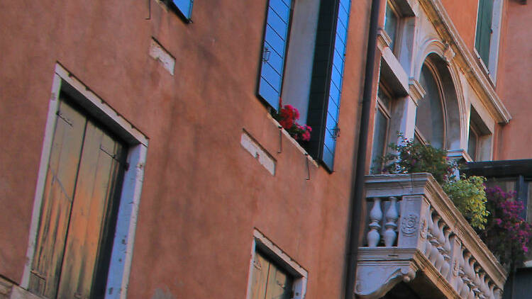 Gondolas in Venice