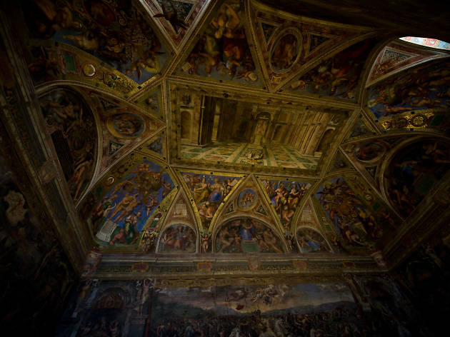 Sistine Chapel by night Sistine Chapel by night