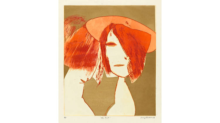 George Baldessin 'The hat' 1967, © The Estate of George Baldessin 