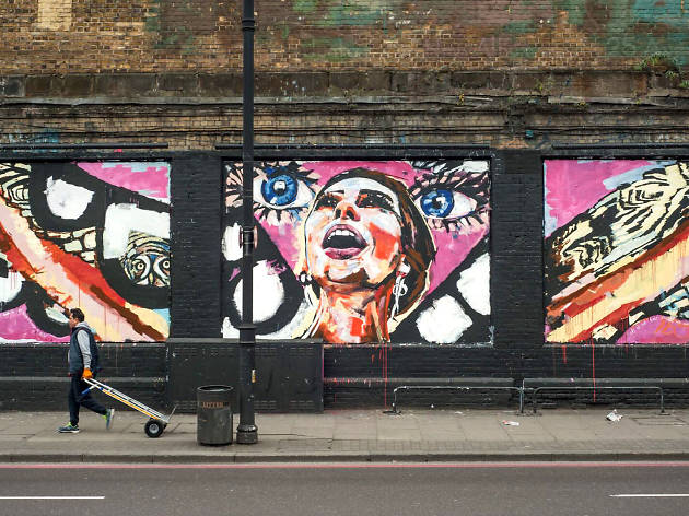 Shoreditch Art Wall Shoreditch Art Wall