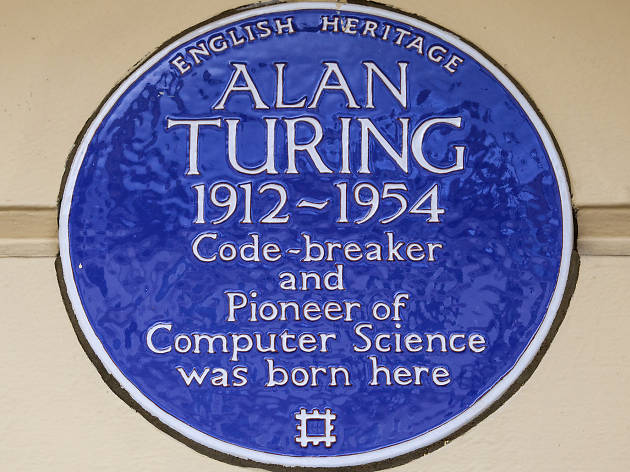 Alan Turing blue plaque Alan Turing blue plaque