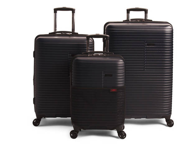 cheap black suitcase