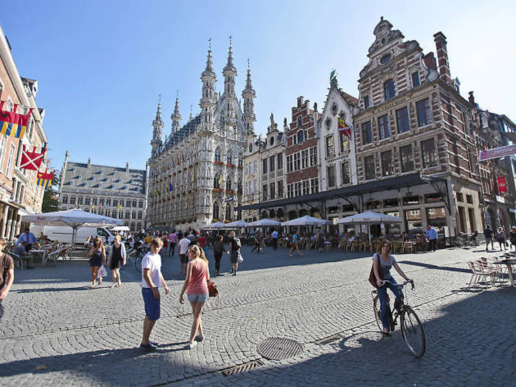 Relive your student days in the university town of Leuven