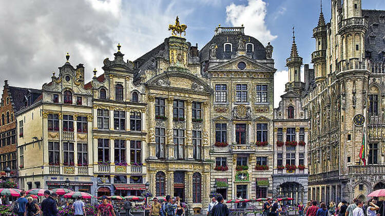 Marvel at Grand Place, one of Europe’s finest marketplaces