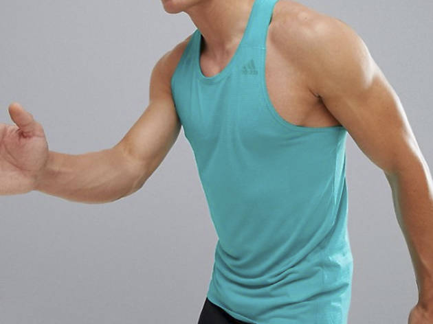 adidas gym tops mens