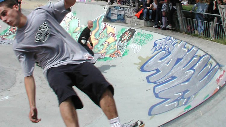 Meanwhile Gardens Skate Bowl