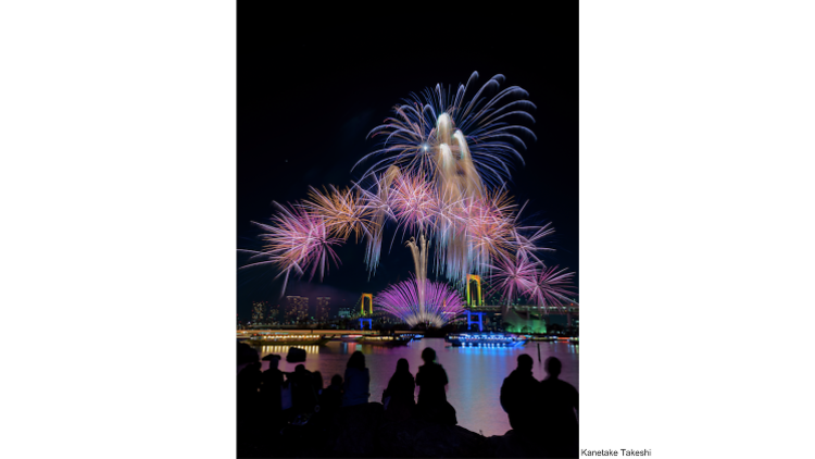 Odaiba Rainbow Fireworks