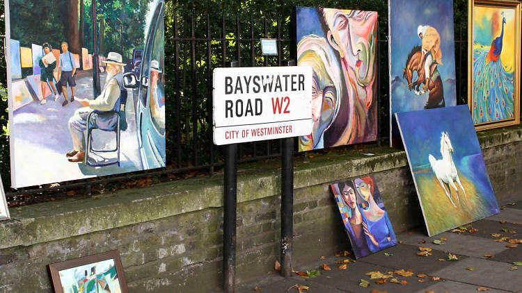 Bayswater Road Sunday Art Exhibition