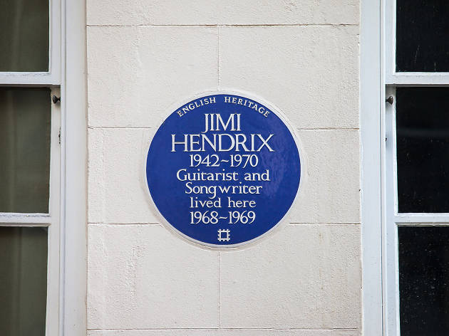 Blue Plaque: Jimi Hendrix Blue Plaque: Jimi Hendrix