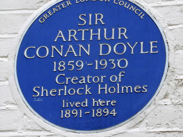 Blue Plaque: Sir Arthur Conan Doyle Blue Plaque: Sir Arthur Conan Doyle