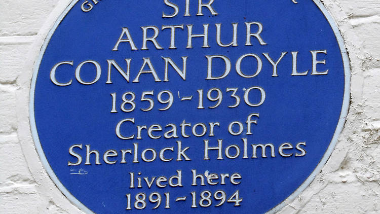 Blue Plaque: Sir Arthur Conan Doyle