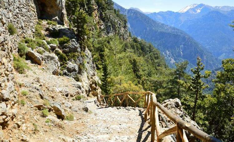 Hike through the Samaria Gorge