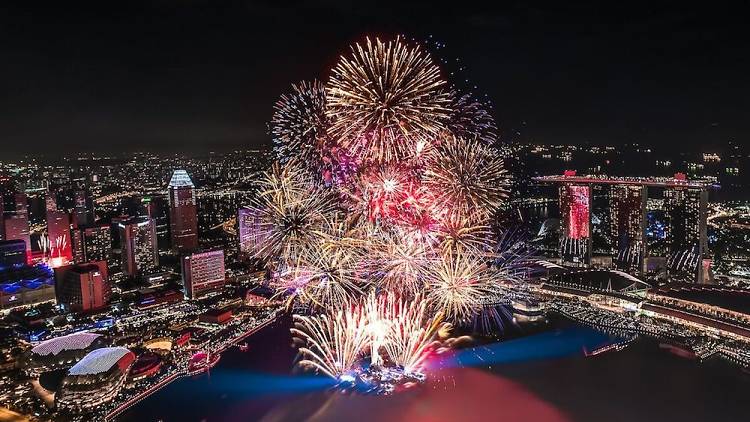 The best places to catch the NDP fireworks for free