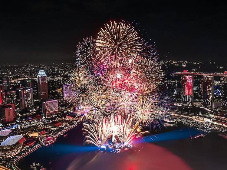 The best places to catch the NDP fireworks for free