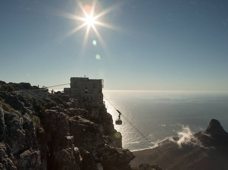 Ascend to the top of the world at Table Mountain