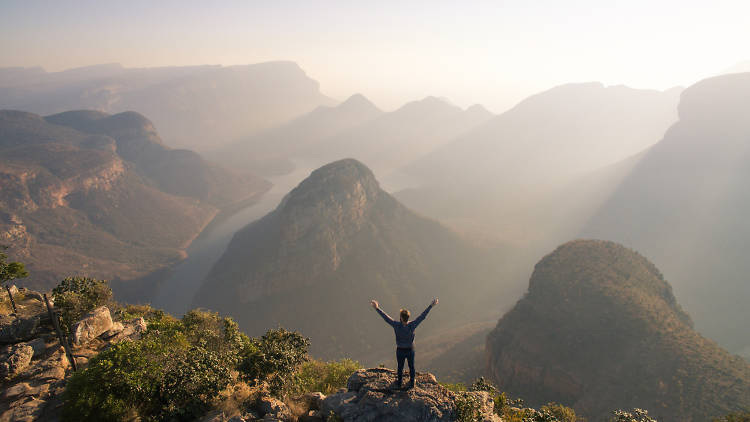 Experience twenty miles of wild beauty at the Blyde River Canyon Reserve