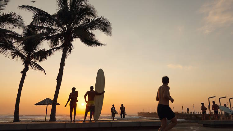 Surf, sunbathe and eat bunny chow in Durban