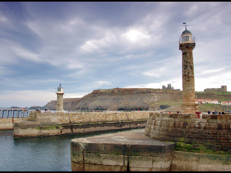 Whitby Harbour West Lighthouse