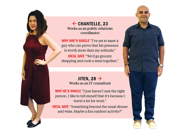 Find me a date: Chantelle and Jiten Find me a date: Chantelle and Jiten