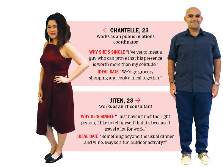 Find me a date: Chantelle and Jiten