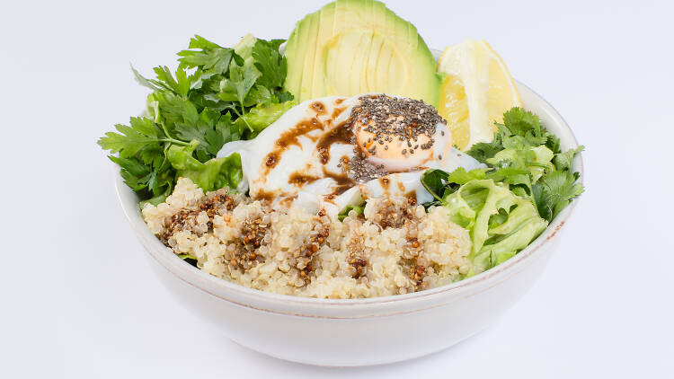 Salada de quinoa