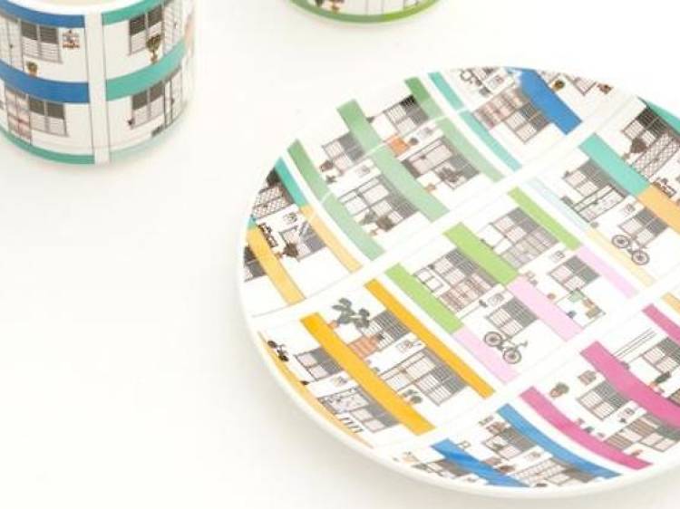 Melamine plates from Supermama