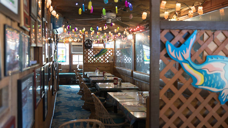 Stone crabs at the Fish House