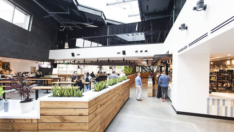 The Fields LA food hall Banc of California Stadium LAFC