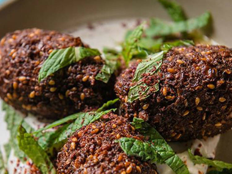 Falafel, tahini yoghurt at Mr Lawrence, $14